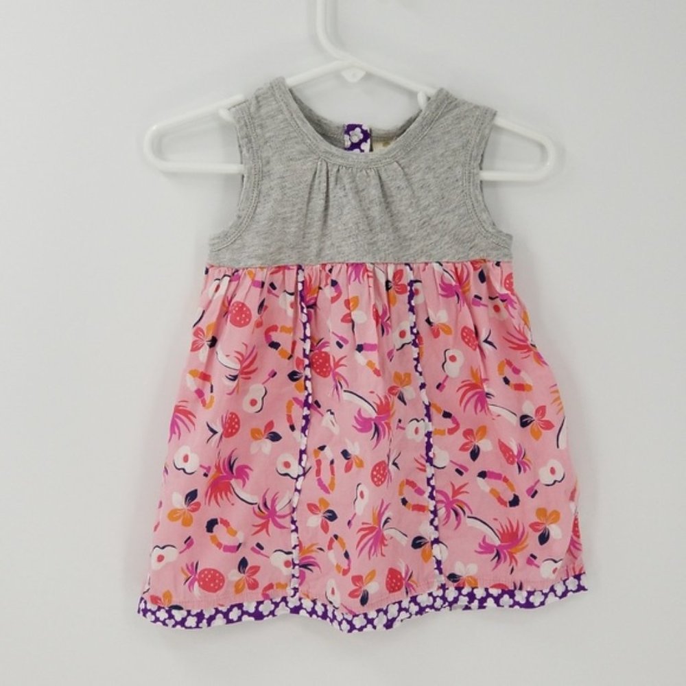 Tucker + Tate Hawaiian Floral Print Tank Dress 9m